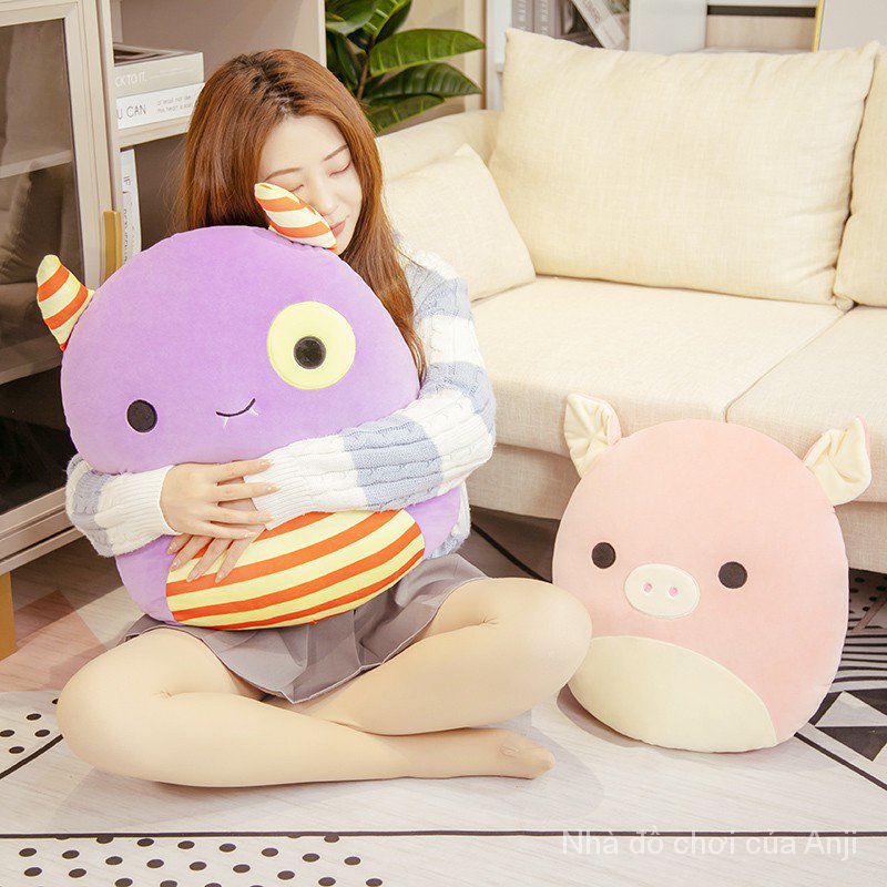 Gối Nhồi Bông Hình Động Vật Đáng Yêu 25-60cm