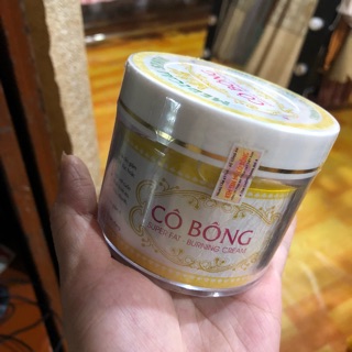 Kem tan mỡ Cô bông