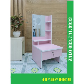Bàn trang điểm mini 40cm/hồng