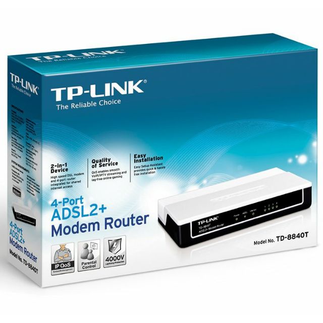 Modem Router TP-Link TD-8840T