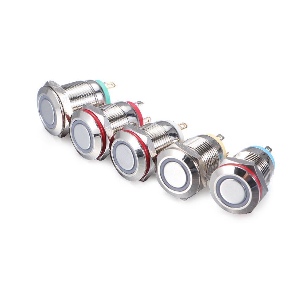 Công tắc điều khiển đèn LED 3V 5V 9V 12V 24V 110V 220V 12mm