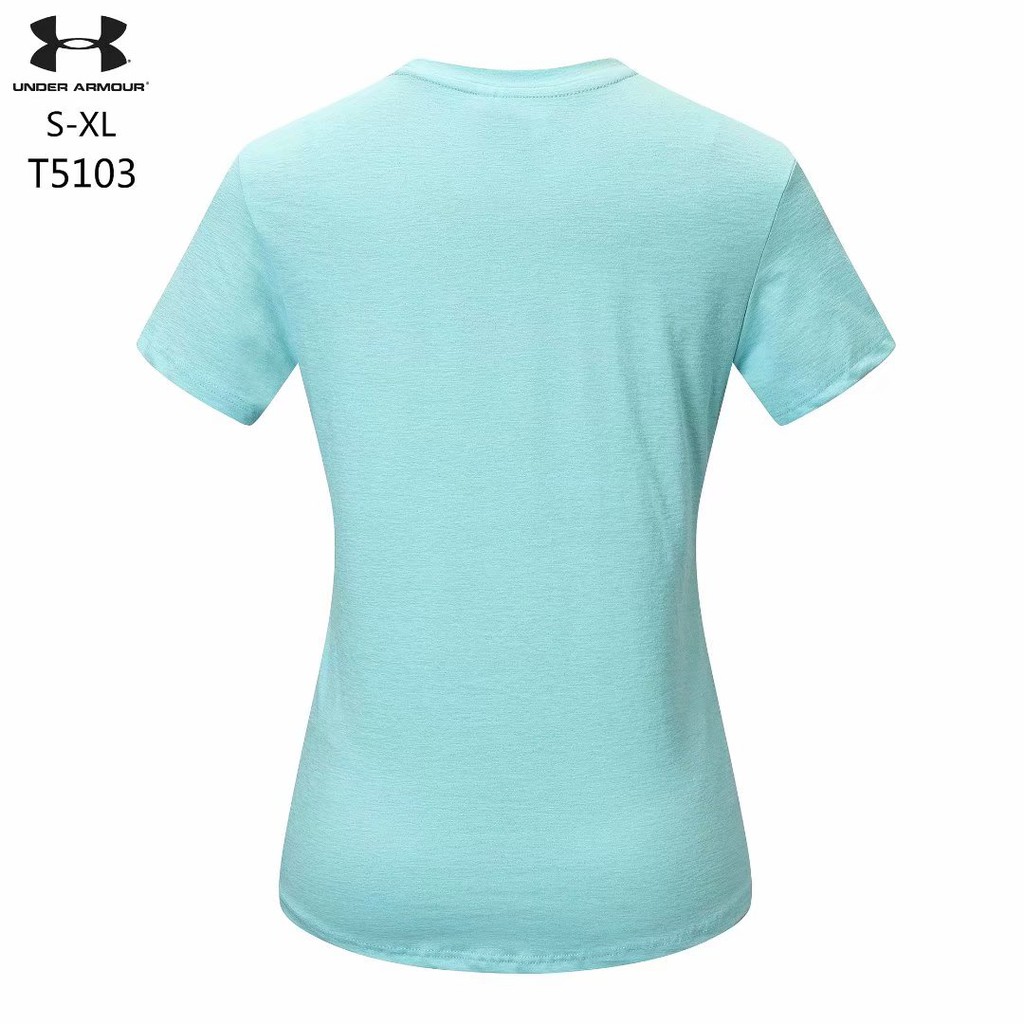 Under Armour  Được bọc Aresto khô Hàng ghế mồ hôi Áo khoác thể thao Thể hình Chạy bộ Yoga tay áo ngắn  Áo sơ mi nữ