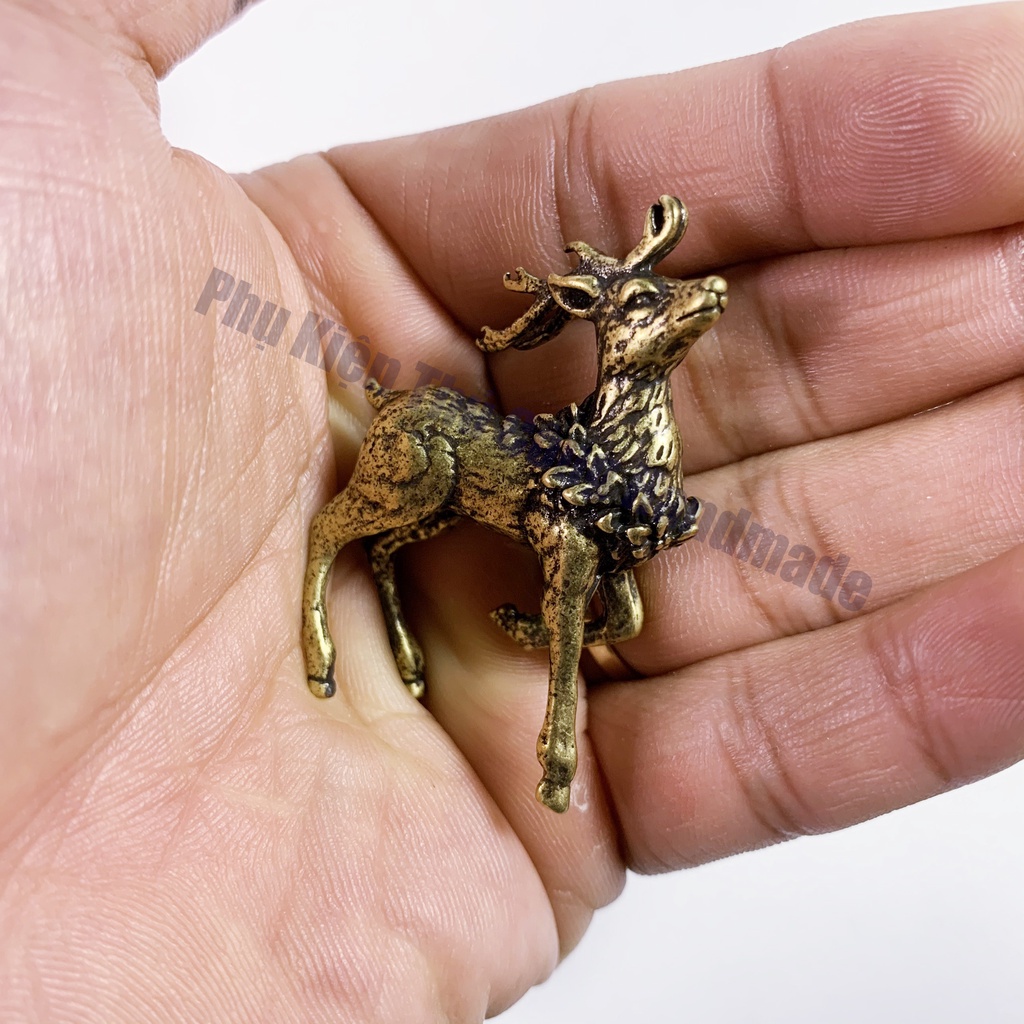 Nai đồng mini làm tiểu cảnh không gỉ sét