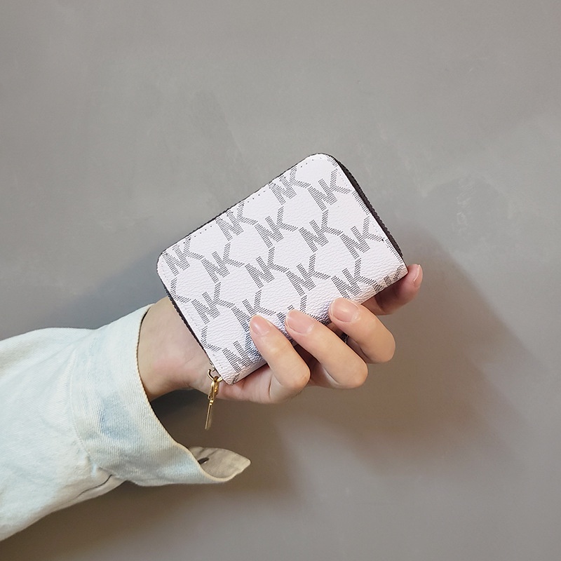 Ví Đựng Thẻ Phối Khóa Kéo Thời Trang Dành Cho Nữ