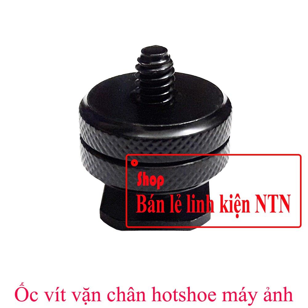 Ốc vít vặn chân hotshoe máy ảnh