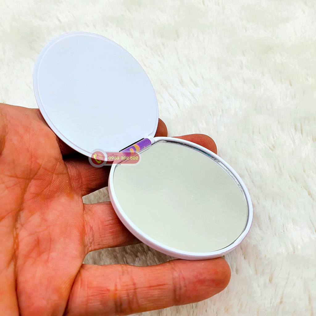 IRing gương cầm tay, dán lưng điện thoại có sẵn keo 2 mặt 3M