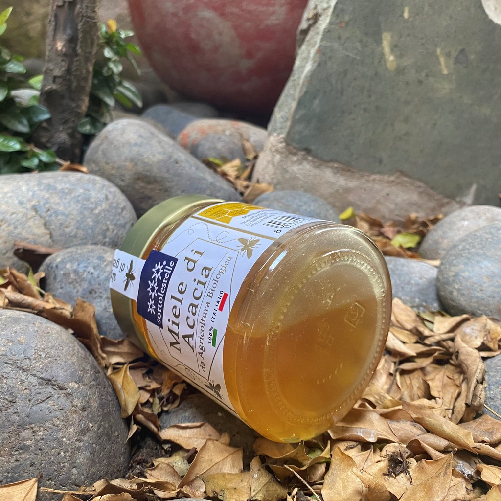 Mật ong hoa keo Acacia  hữu cơ Sottolestelle 280g