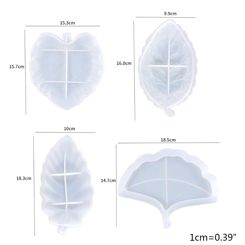 Khuôn Silicone Hình Chiếc Lá Làm Đồ Trang Sức Thủ Công Diy