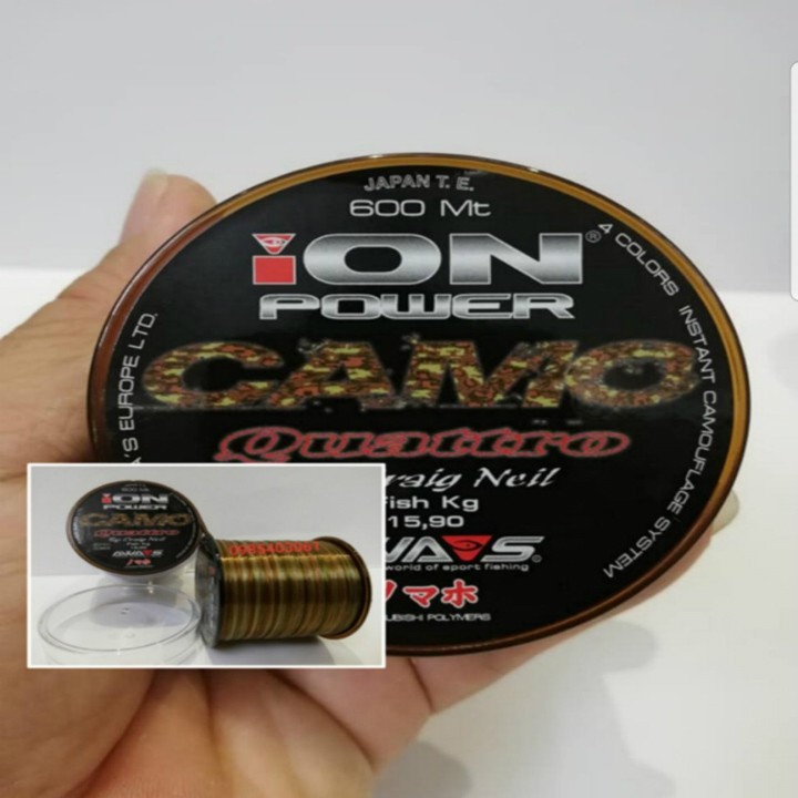 Cước câu cá ION CAMO 600m