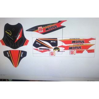 Tem Rời Mio 110 - Tem 3 Lớp Chất Lượng - Tặng Logo - Ver 6