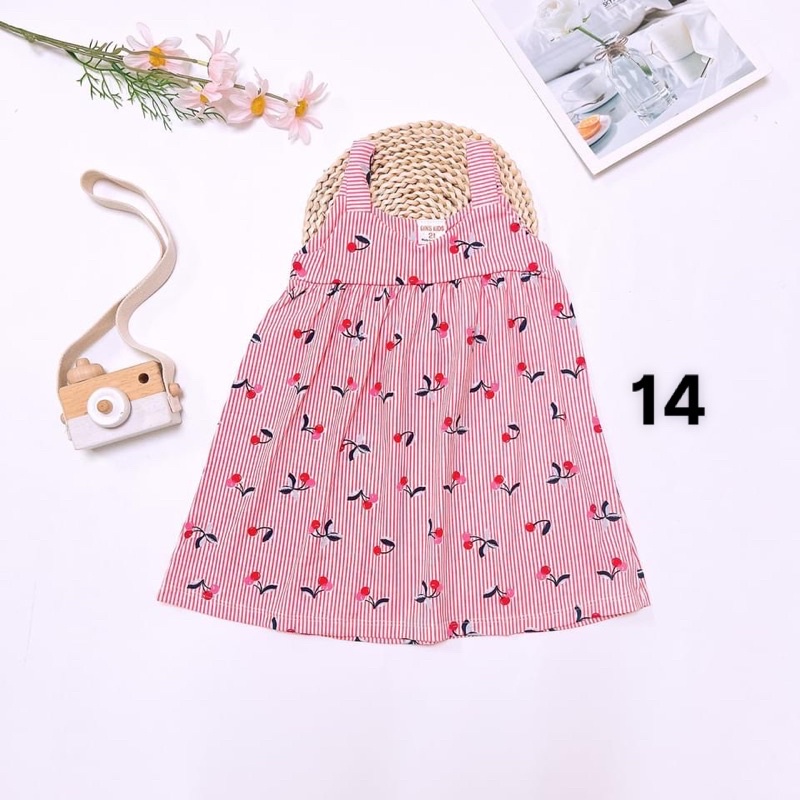 Váy hè 2 dây VNXK bé gái