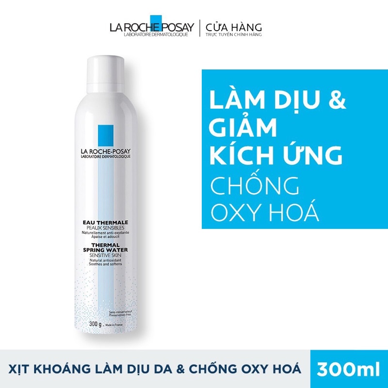 Xịt khoáng làm dịu và bảo vệ da La Roche-Posay Thermal Spring Water 300ml