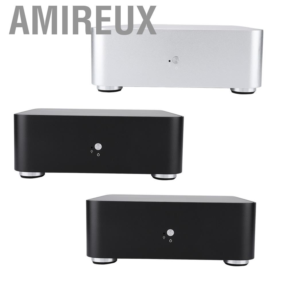 Amireux Mini ITX Computer Case Aluminum Alloy HTPC PC