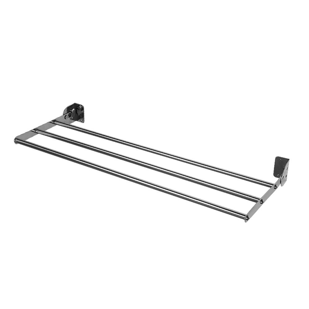 HomeBase PLIM Thanh treo khăn ngoài trời hoặc ban công bằng thép không gỉ có thể gấp Thái Lan W81.5xD88.5xH7 Cm