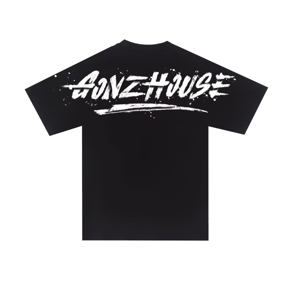 Áo Thun Cotton Đen Tee Gonz House 2