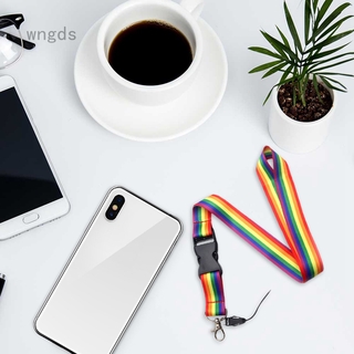 Dây Đeo Thẻ Hình Cầu Vồng 15mm