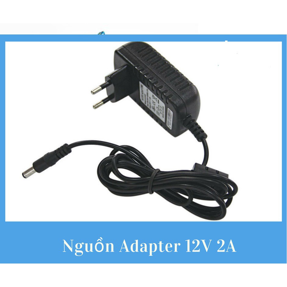 BỘ CÁP NGUỒN 12V-2A Adapter Modem/Switch/Camera Chuyên dụng -dc2516