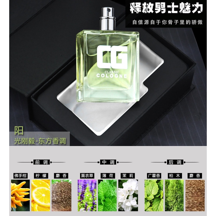 Mùi hương đại dương-Nước hoa nam Cologne cổ điển-Sự quyến rũ của người đàn ông