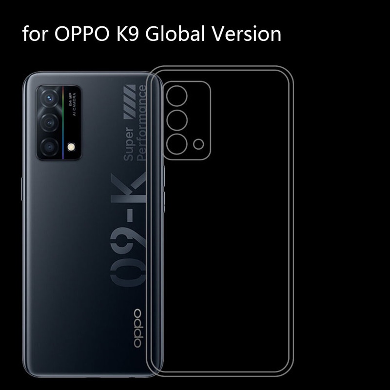 Ốp Điện Thoại Tpu Dẻo Trong Suốt Siêu Mỏng Bảo Vệ Camera Cho Oppo Reno6 4g Reno6 Z K9 A74 4g A74 A54 5g A93S F19