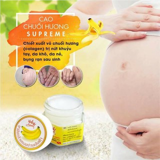 Lọ kem chuối trị nứt nẻ da, rạn da