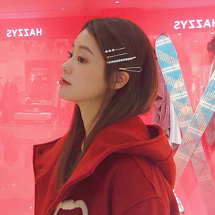 Kẹp Tóc B86 Đính Ngọc Trai Nhân Tạo Xinh Xắn Cho Nữ