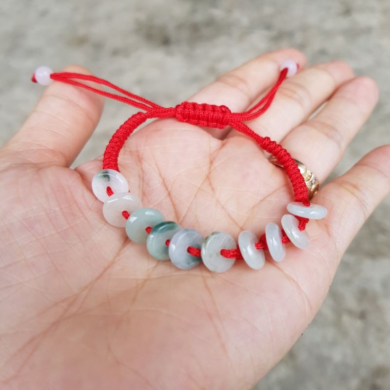 Vòng Tay Đồng Tiền Đ.á Ngọc Phỉ Thúy