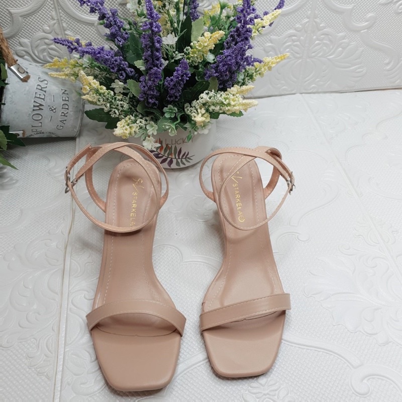 Sandal nữ cao gót 7 phân dáng đẹp mã LC06