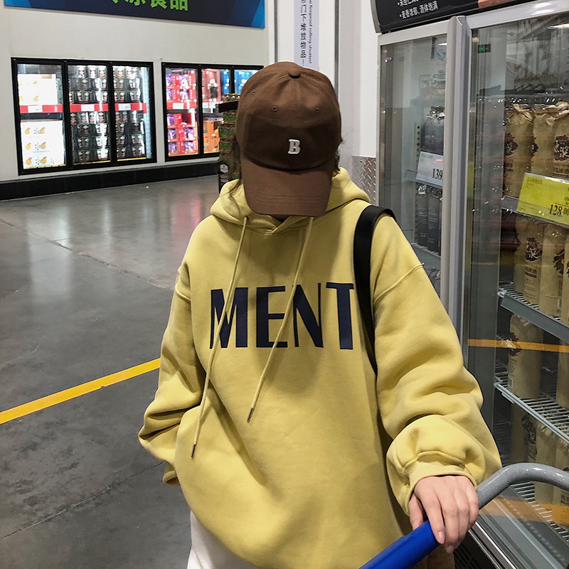 Áo Hoodie Tay Dài Dáng Rộng In Chữ Kiểu Retro Hàn Quốc Thời Trang Dành Cho Nữ Xiaozhainv | BigBuy360 - bigbuy360.vn