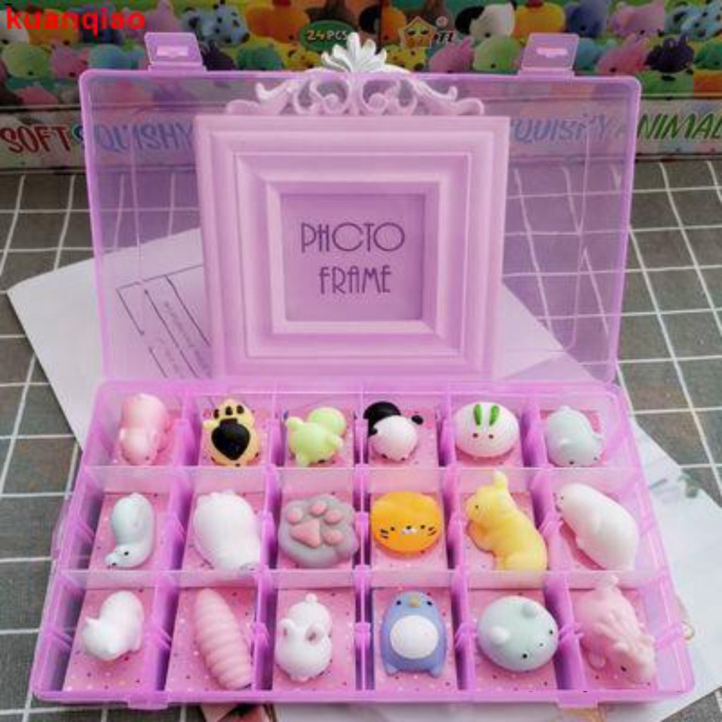 Đồ Chơi Xốp Squishy Giảm Stress Hình Bánh Bao Dễ Thương Cho Bé