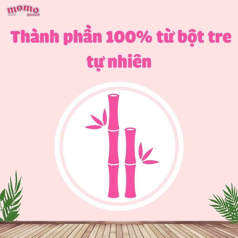 Khăn giấy ăn Momo diamond