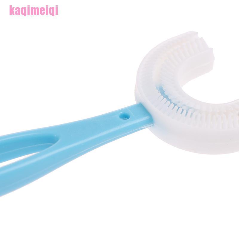 Bàn Chải Đánh Răng Hình Chữ U An Toàn Cho Bé