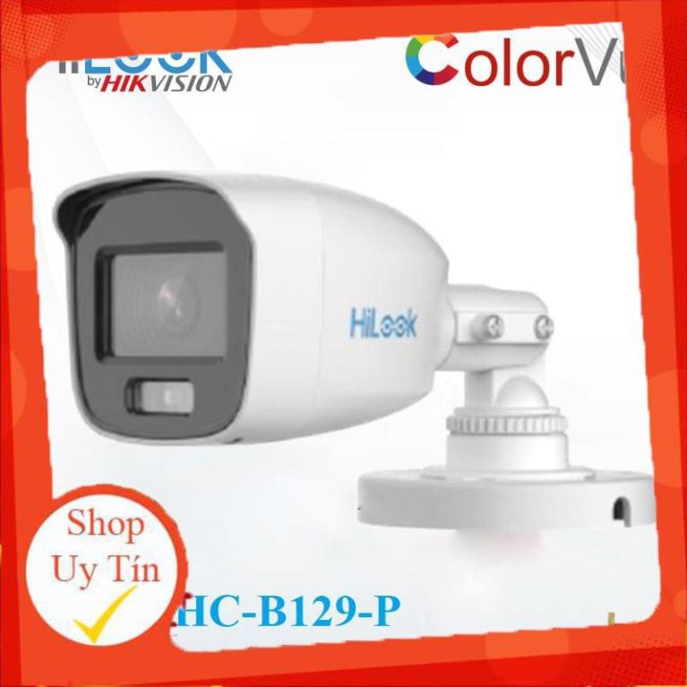 Camera HDTVI COLORVU 2.0 Megapixel HILOOK THCB129P Hàng chính hãng