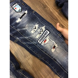 Quần jean nam spf tem DSQ