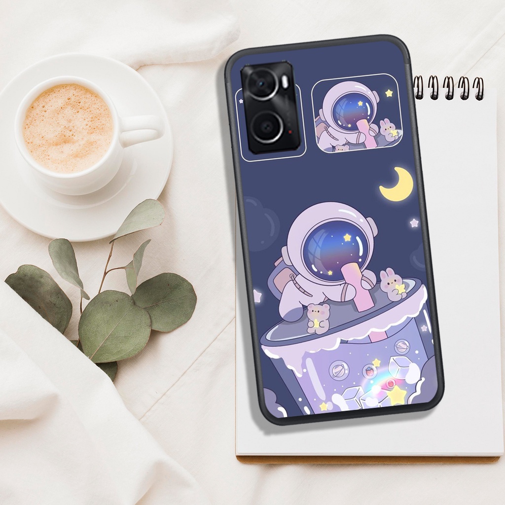 ỐP LƯNG OPPO A76 4G - REALME 9 4G - REALME 9i, IN HÌNH PHI HÀNH GIA CHIBI BAO CHẤT
