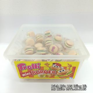 [Hỏa Tốc] Kẹo dẻo Trolli Mini Burger 600g