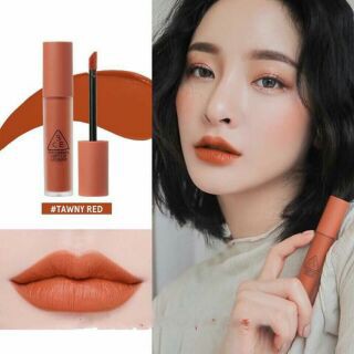 Son Kem Lì 3CE Soft Lip Lacquer #TAWNY RED