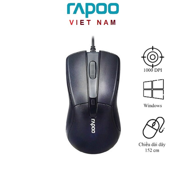 Chuột có dây Rapoo N1162
