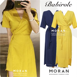Váy vạt chéo moran