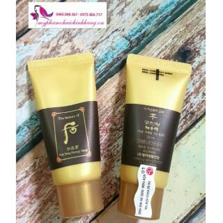 Mặt nạ nóng dinh dưỡng lộc nhung mật ong Whoo Nok Yong Energy Mask 30ml - mỹ phẩm Ohui chính