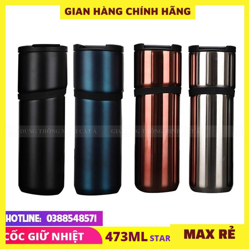 Ly giữ nhiệt, cốc giữ nhiệt STARBUCKS 473ml - Đơn giản và sang trọng, giữ nhiệt lâu, tiện lợi