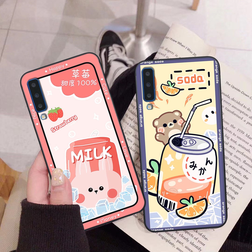 Ốp lưng Samsung A7 2018 thời trang, gấu bear, kaws - BỀN - ĐẸP -BAO GIÁ TOÀN THỊ TRƯỜNG