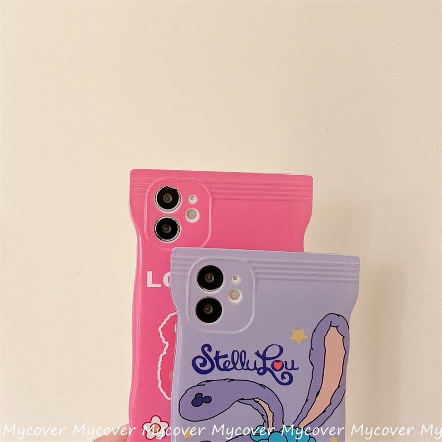 Ốp Điện Thoại Silicon Mềm Họa Tiết Hoạt Hình Màu Kẹo Cho iPhone 14 13 12 11 Pro Max X XR Xs Max 6 7 8 Plus SE 2020