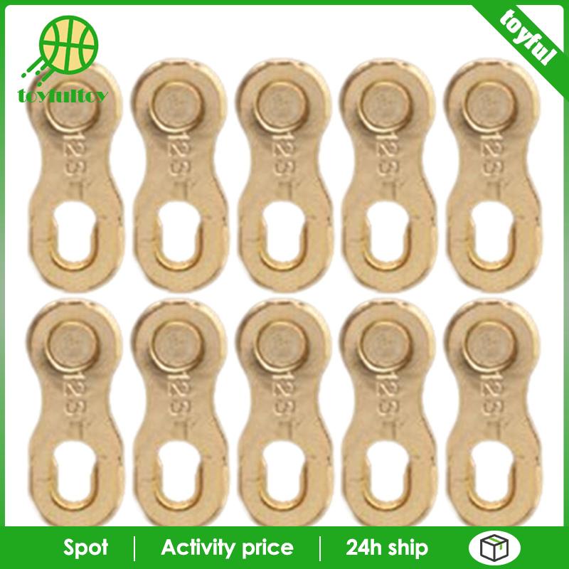 Set 10 Khớp Nối Dây Xích Xe Đạp Kích Thước 6-7 - 8 12