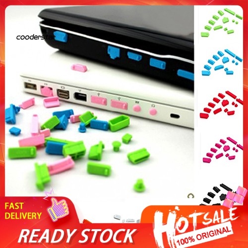 Bộ 13 Nắp Silicone Chống Bụi Cho Laptop Notebook