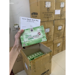 Diệp Lục Collagen Green Powder ( hộp 30 gói )