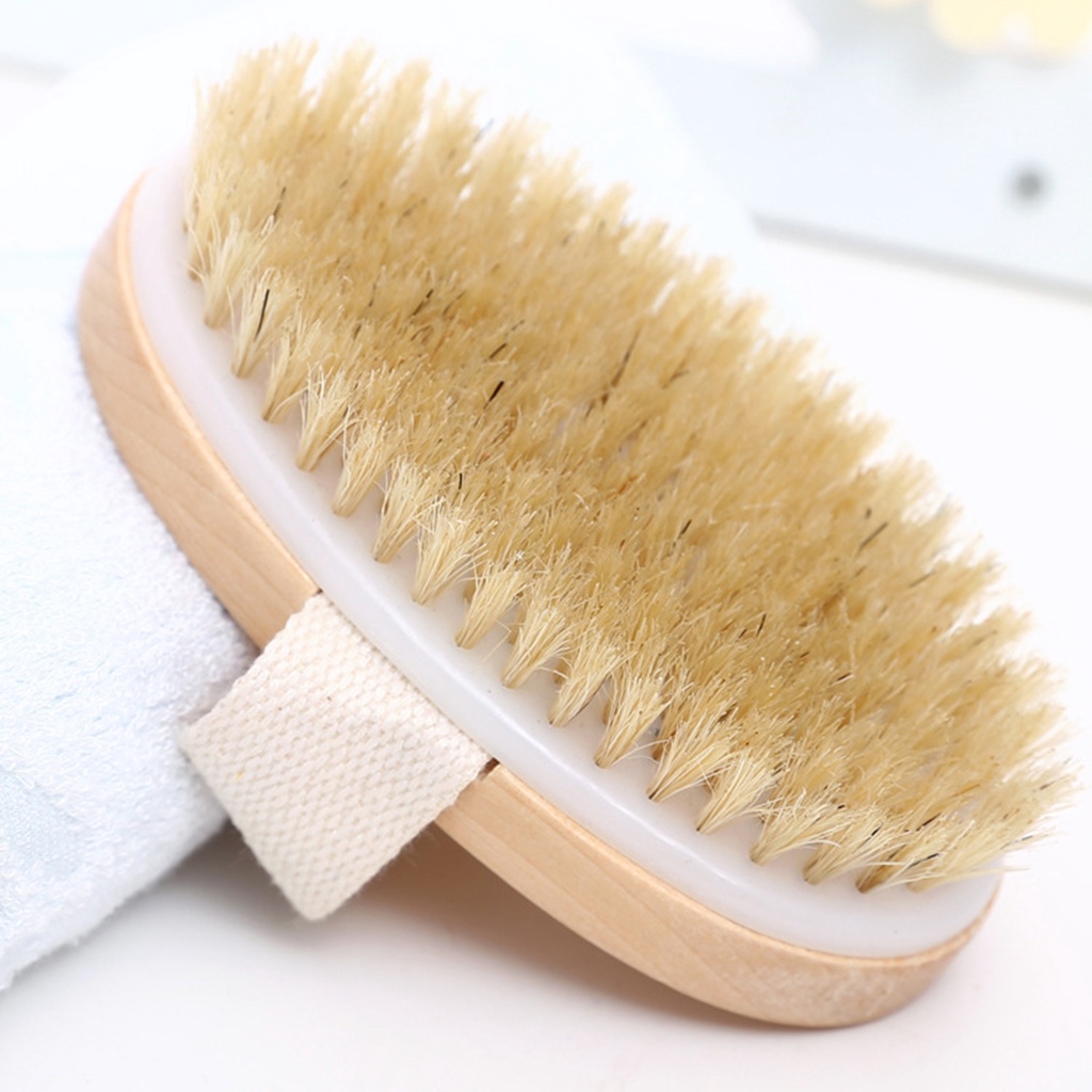 Bàn chải tắm mát xa cơ thể tẩy tế bào chết tiện dụng