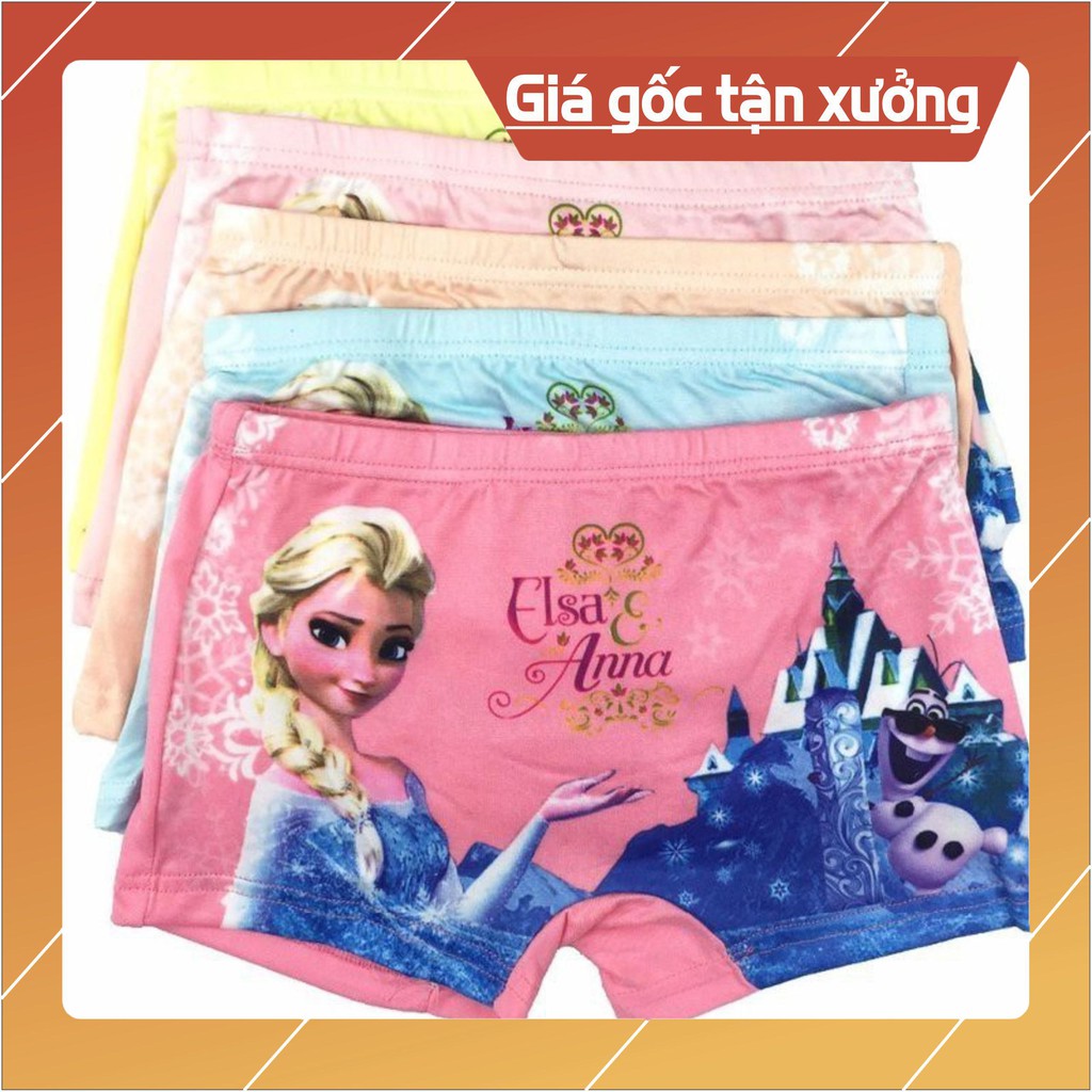 Quần ChípFREE-SHIPQuần Lót Hình Elsa Cho Bé Gái Set 10c