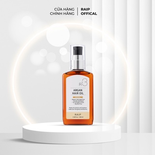 Tinh dầu dưỡng tóc bóng mượt raip r3 argan hair oil 100ml