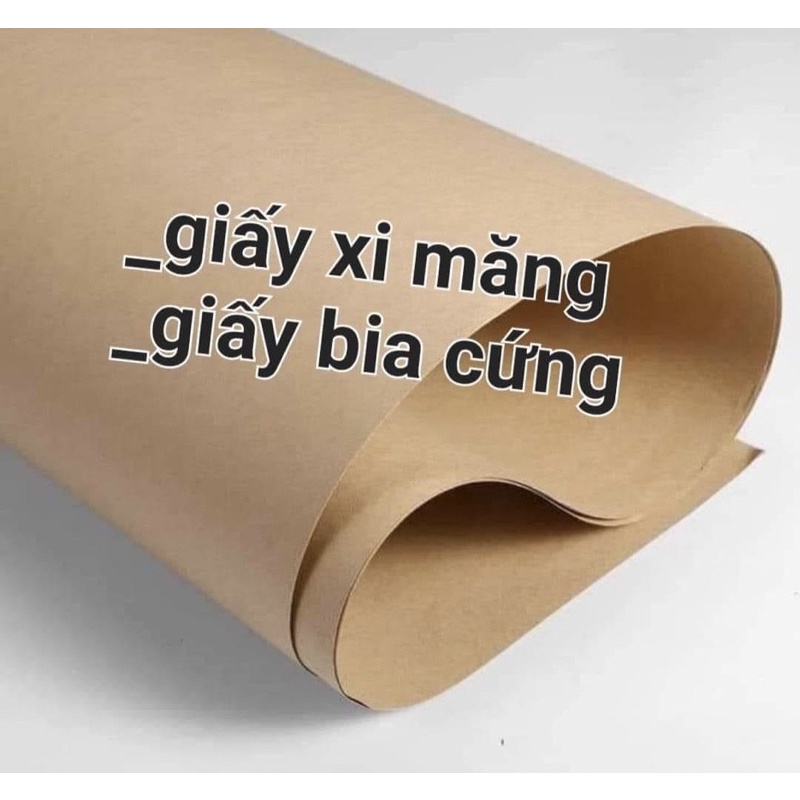 Giấy Xi Măng Giấy Gói Quà Giấy Kraft Gói Hàng