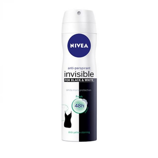 XỊT NGĂN MÙI NIVEA FOR BLACK &amp;WHITE chọn loại